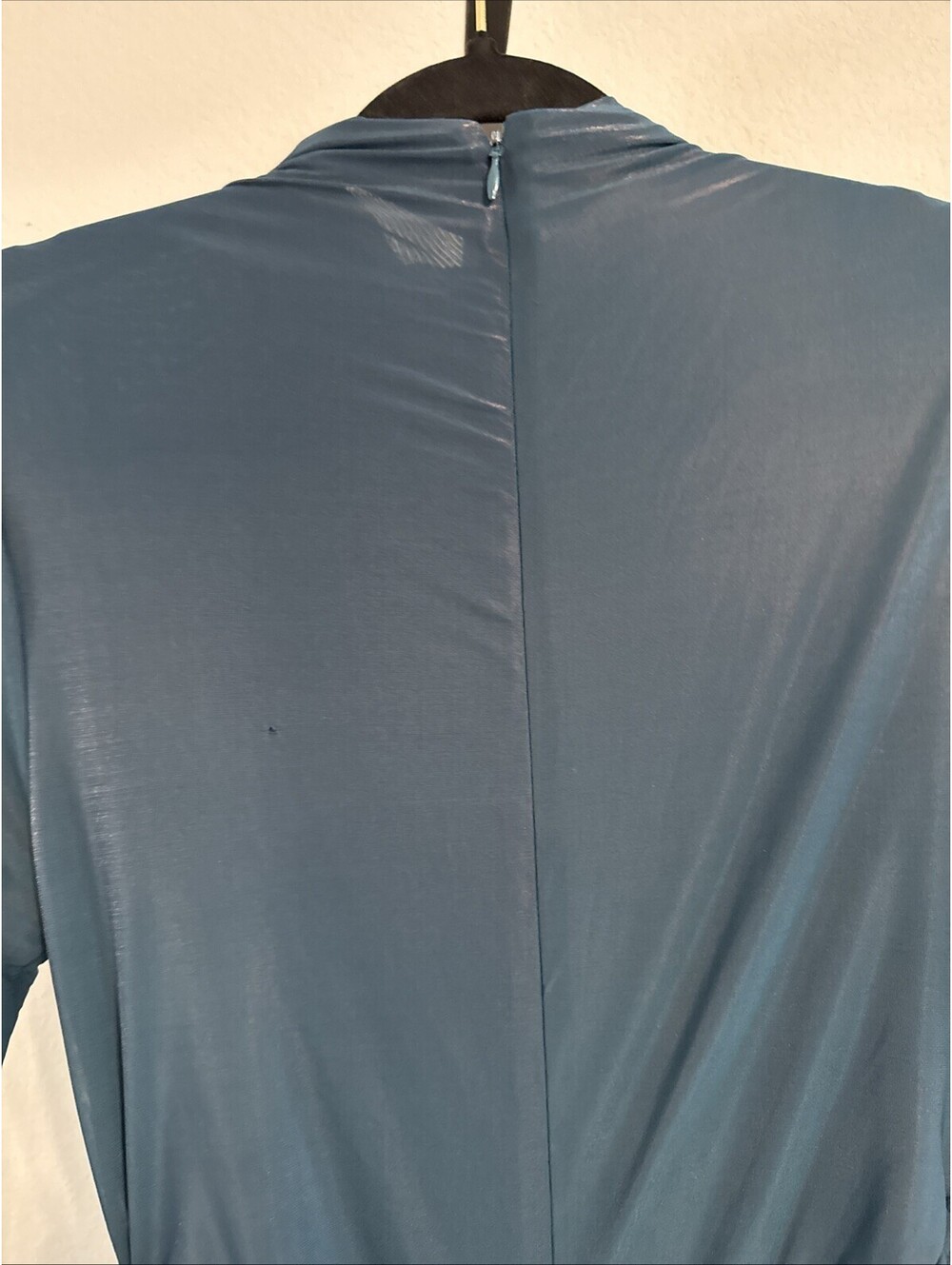 RONNY KOBO Sera Jersey Front Ruching Midi Dress Sz: LRG (flaw) - Picture 10 of 15